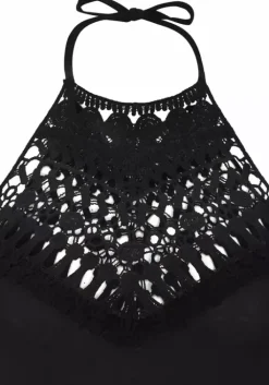 Sale LASCANA Neckholderkleid Schwarz