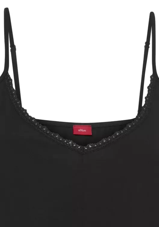 New s.Oliver Neglige Schwarz