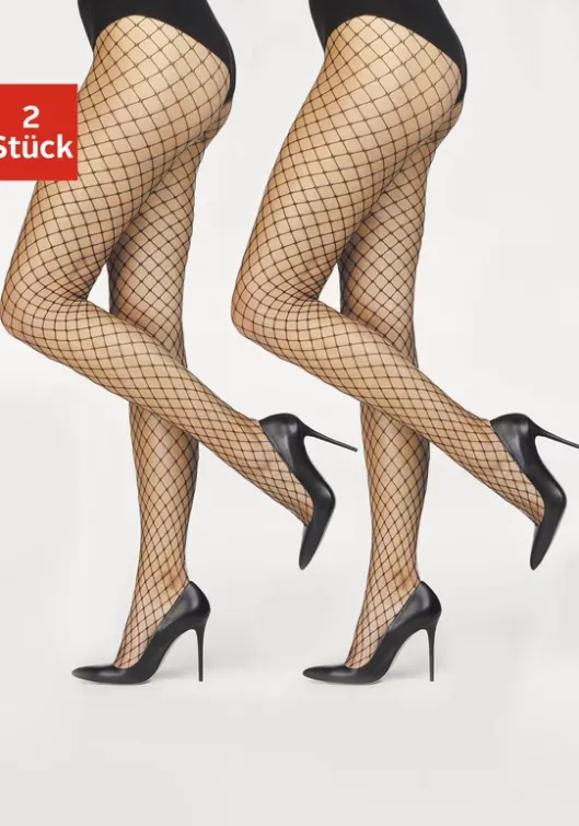 Online Buffalo Netzstrumpfhose Schwarz