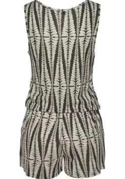 Online LASCANA Overall Schwarz-Sand-Bedruckt