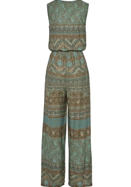 Discount LASCANA Overall Turkis-Bedruckt