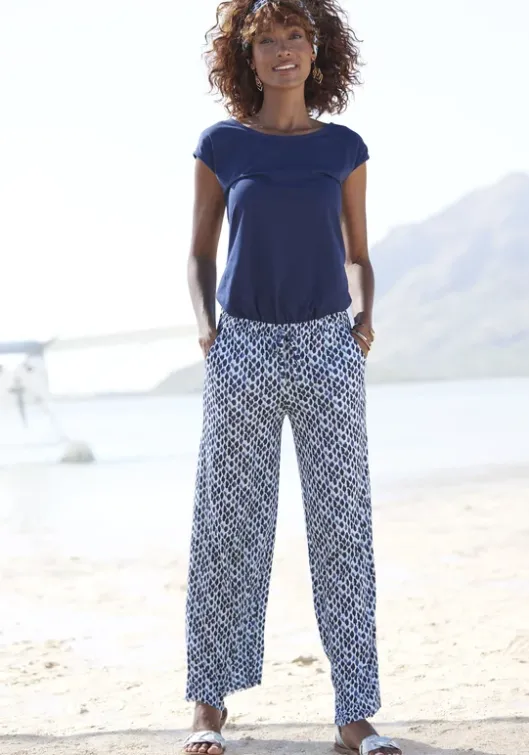 Online LASCANA Overall Blau Bedruckt
