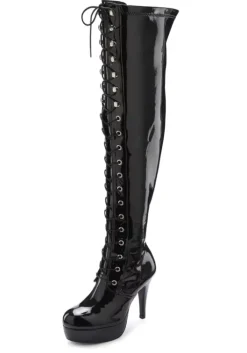 Hot Overkneestiefel Stiefeletten & Boots