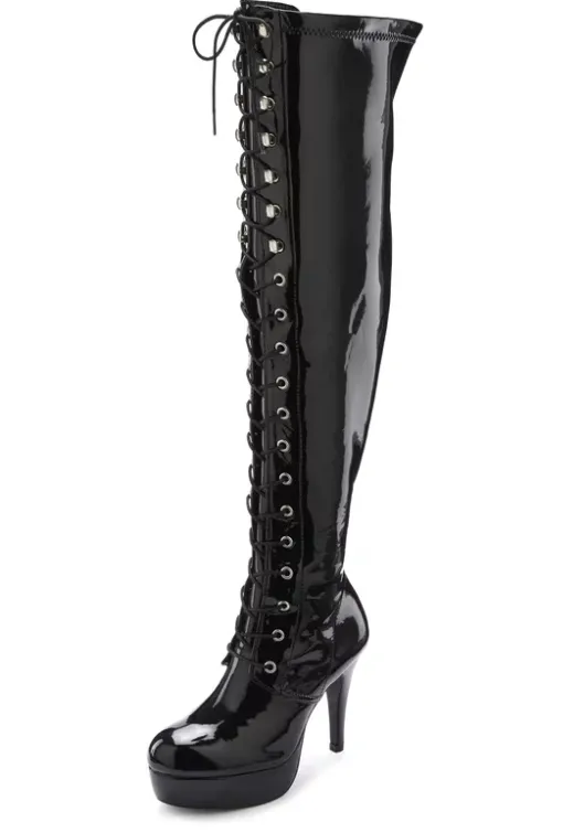 Hot Overkneestiefel Stiefeletten & Boots
