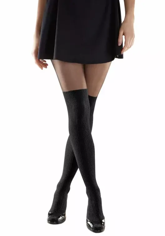 Overknee-Strumpfhose Strumpfhosen