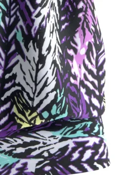 LASCANA Oversize-Tankini Schwarz-Bedruckt