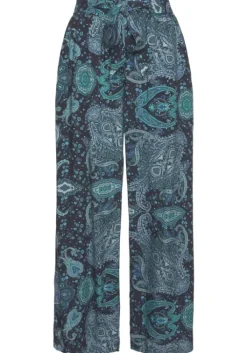 Hot Vivance Palazzohose Blau-Bedruckt