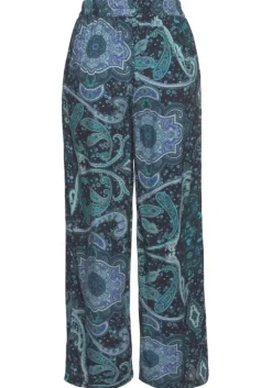 Hot Vivance Palazzohose Blau-Bedruckt