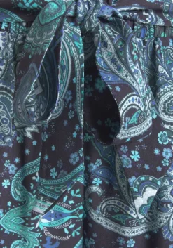 Hot Vivance Palazzohose Blau-Bedruckt