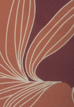 LASCANA Palazzohose Orange-Aubergine Bedruckt