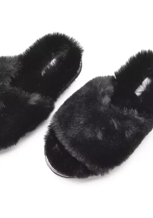 Sale Pantolette"Hausschuh, Plusch Hausschuhe" Hausschuhe