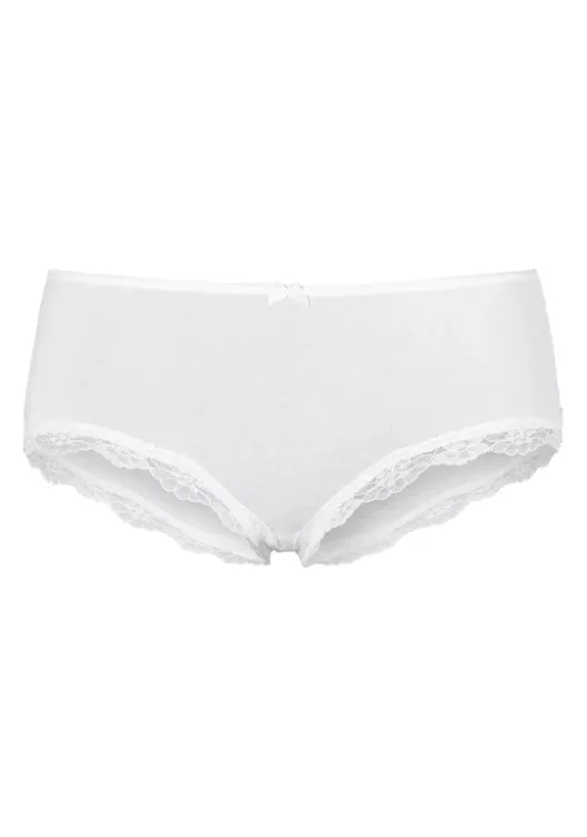 Best LASCANA Panty Beige, Weis, Schwarz