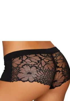Outlet LASCANA Panty Petrol, Schwarz, Lila