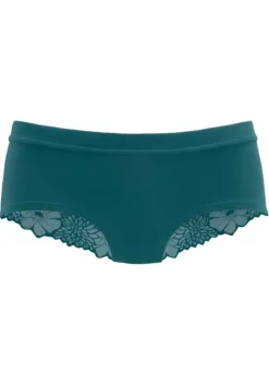 Outlet LASCANA Panty Petrol, Schwarz, Lila