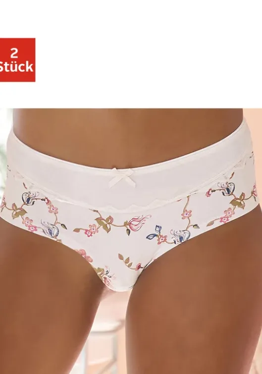 Clearance petite fleur Panty Puder+Puder-Bedruckt
