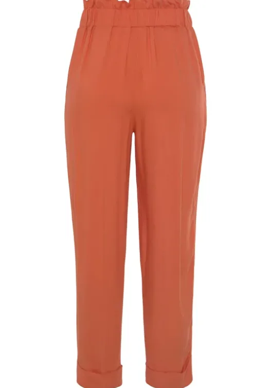 Outlet Paperbag-Hose Lange Hosen