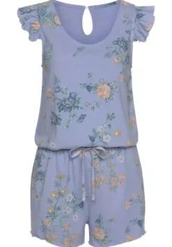 Clearance Vivance Dreams Playsuit Lavendel-Allover-Geblumt
