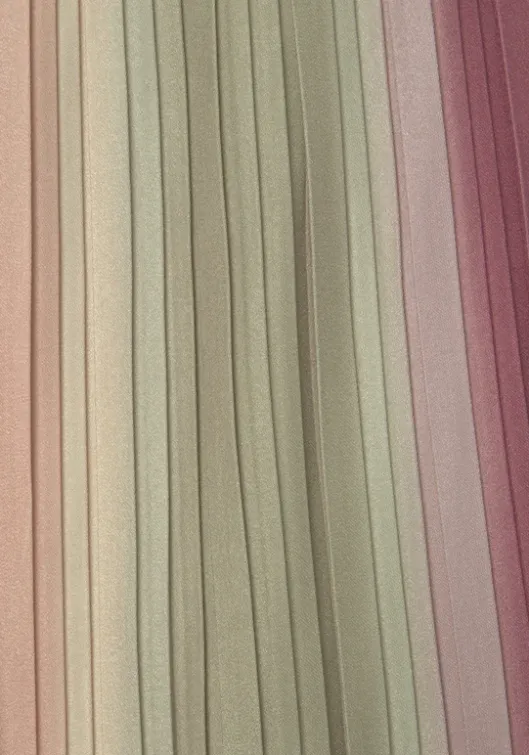 Vivance Plisseerock Bunt