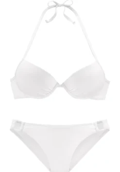 New s.Oliver Push-Up-Bikini Weis