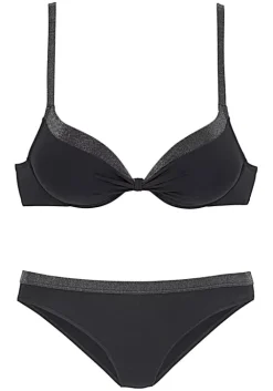 Online JETTE Push-Up-Bikini"Londyn" Schwarz