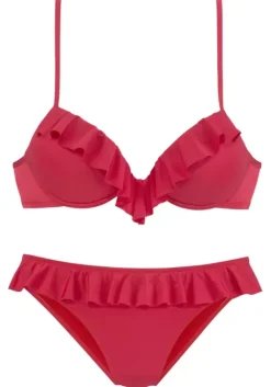 s.Oliver Push-Up-Bikini"Silvie" Rot