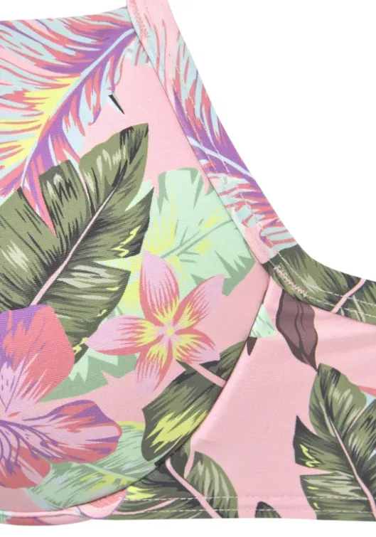 Best s.Oliver Push-Up-Bikini-Top"Azalea" Rose-Bedruckt