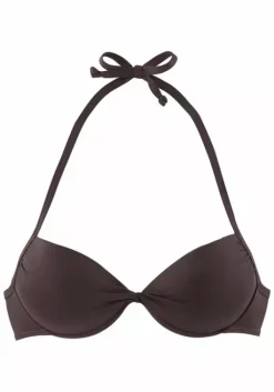 LASCANA Push-Up-Bikini-Top"Italy" Braun