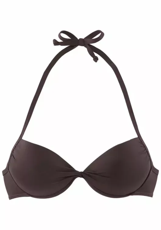 LASCANA Push-Up-Bikini-Top"Italy" Braun