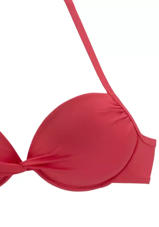 LASCANA Push-Up-Bikini-Top"Pride" Rot