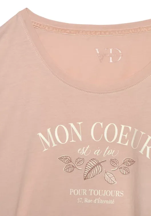 Discount Vivance Dreams Pyjamaoberteil Apricot