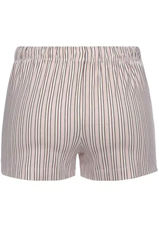 Hot s.Oliver Pyjamashorts Blassrosa-Gestreift