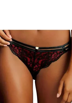 Discount JETTE Rioslip Schwarz-Rot