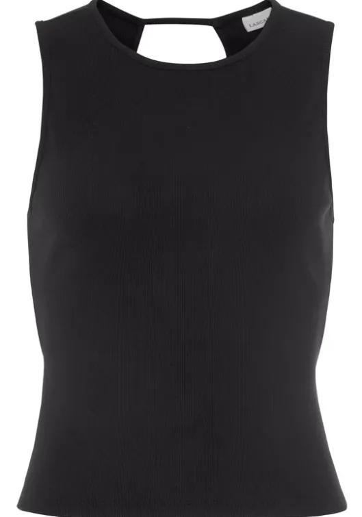Hot LASCANA Ripptanktop Schwarz