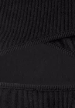 Hot LASCANA Ripptanktop Schwarz
