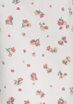 Online s.Oliver Ripptanktop Weis-Geblumt