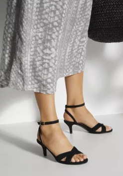 Clearance Sandalette"High-Heel-Sandalette, Riemchensandalette" High Heels & Pumps