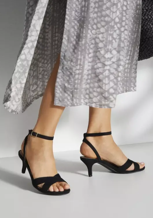 Clearance Sandalette"High-Heel-Sandalette, Riemchensandalette" High Heels & Pumps
