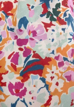 Clearance LASCANA Satinkleid Bunt-Bedruckt