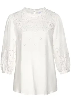 Hot LASCANA Schlupfbluse Creme