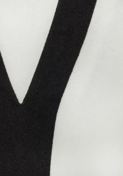 Clearance LASCANA Schlupfbluse Weis-Schwarz