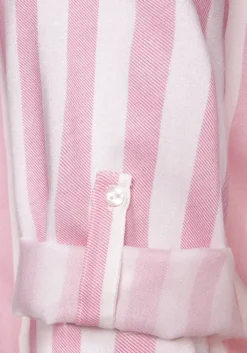 Outlet LASCANA Schlupfbluse Weis-Rosa