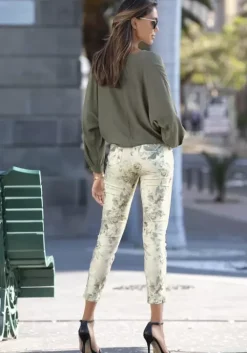 Outlet Vivance Schlupfbluse Khaki