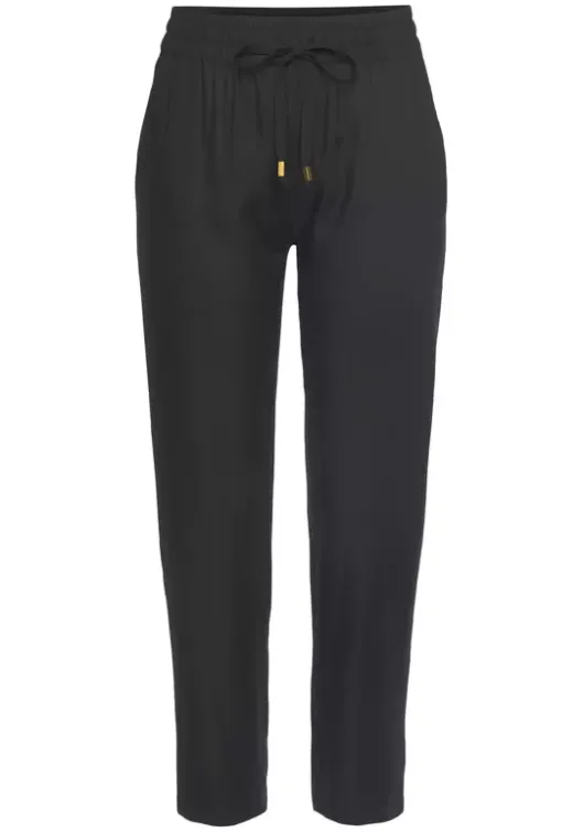 LASCANA Schlupfhose Schwarz