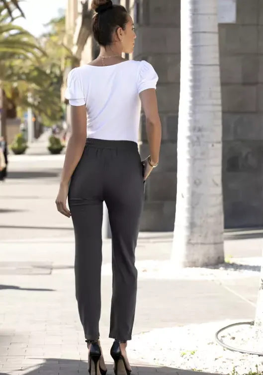 LASCANA Schlupfhose Schwarz