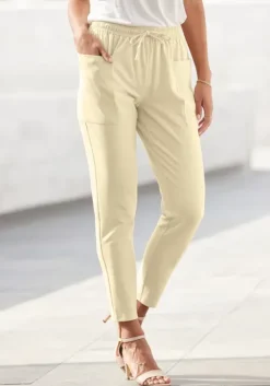 LASCANA Schlupfhose Hellgelb