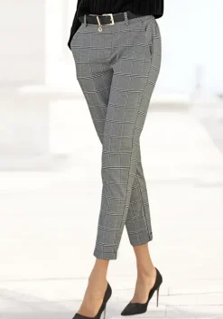 Best LASCANA Schlupfhose Kariert