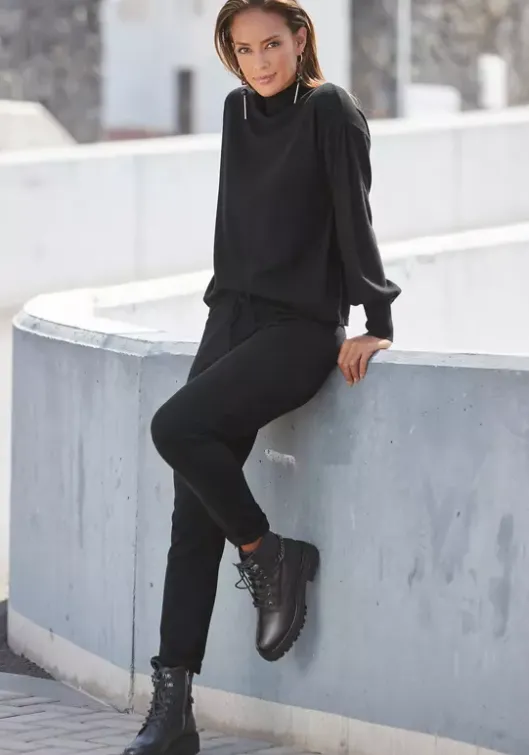 Sale LASCANA Schlupfhose Schwarz