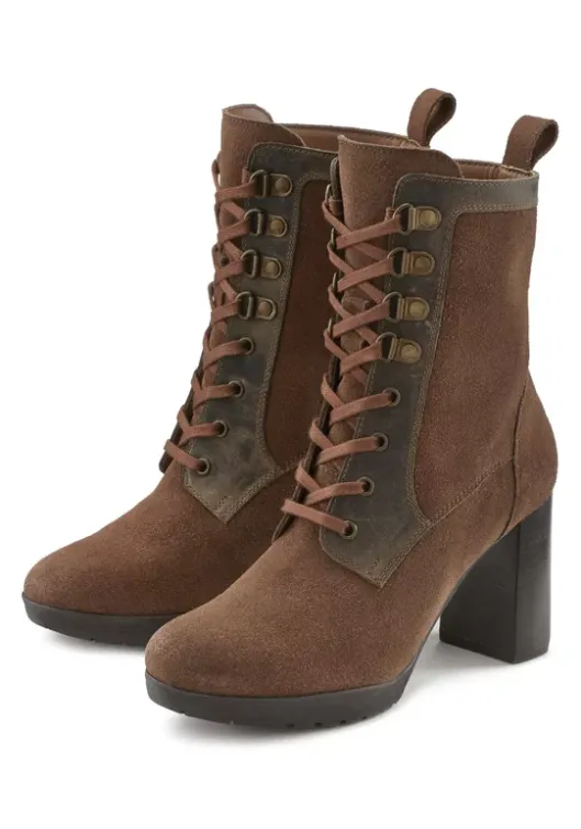 Clearance Schnurboots Stiefeletten & Boots