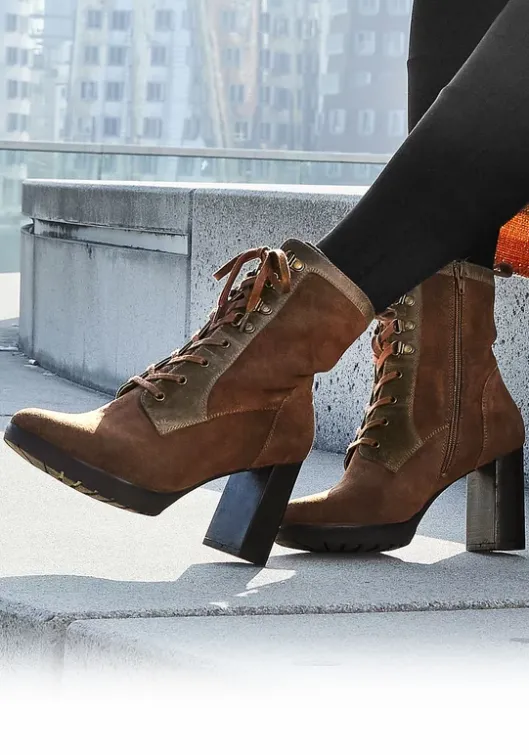 Clearance Schnurboots Stiefeletten & Boots