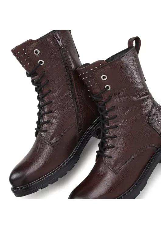 Online Schnurboots Stiefeletten & Boots